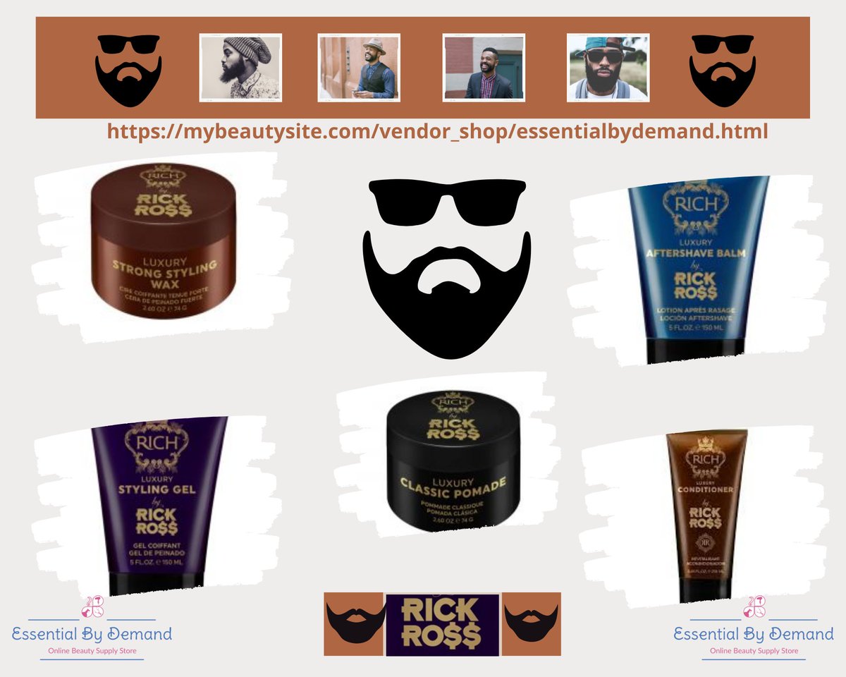 NikkiBr25367611's tweet photo. Nappy Styles &amp; Rick Ross ( Rich)

https://t.co/TLLaIzOeXV 

#beardcare #haircare #selfcare #hairandbeard #barbershop #barbersupplies #blackownedbusiness #touchdown #onlinebeautysupplystore #essentialbydemand #beardoil #beardpomade #lookgoodfeelgood #buyhere #theperfectgiftforhim https://t.co/JTir2csdp3