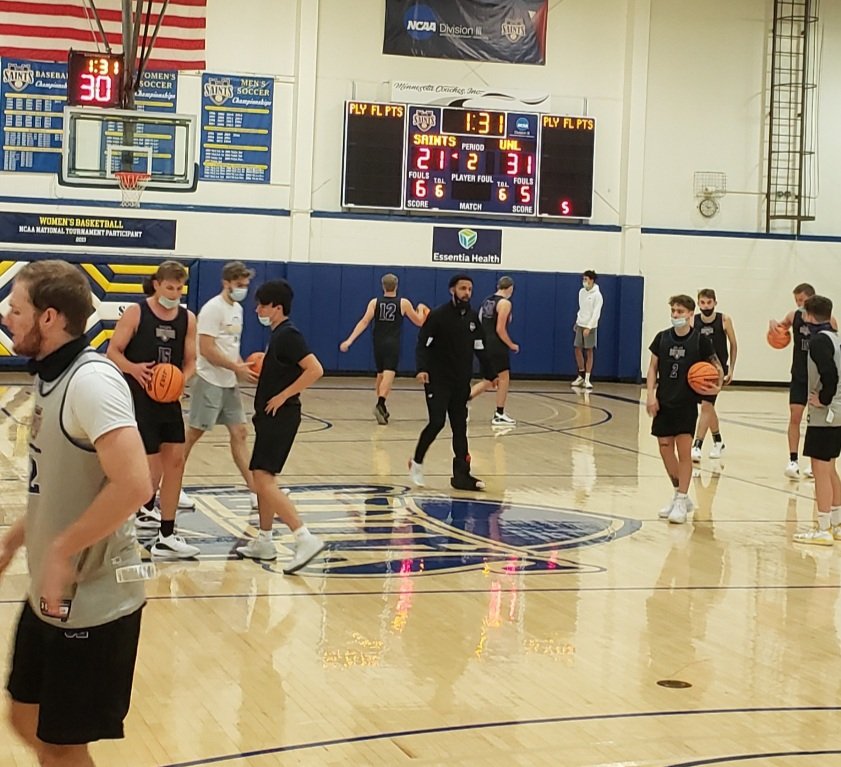 Saints Basketball Great Weekend For The Saints Basketball Family Start Of Practice And Derek Johnson 07 Inducted Into Css Athletics Hall Of Fame Ironsharpensiron T Co Wnx4lsci56 Twitter