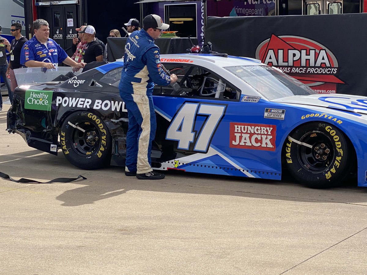 HYAKMotorsports's tweet photo. Tough break @TXMotorSpeedway. We’ll put this one behind us the best we can and look ahead to @kansasspeedway.
#AutotraderEchoPark500 | #NASCAR | #LittleHug https://t.co/JEFWYL685i
