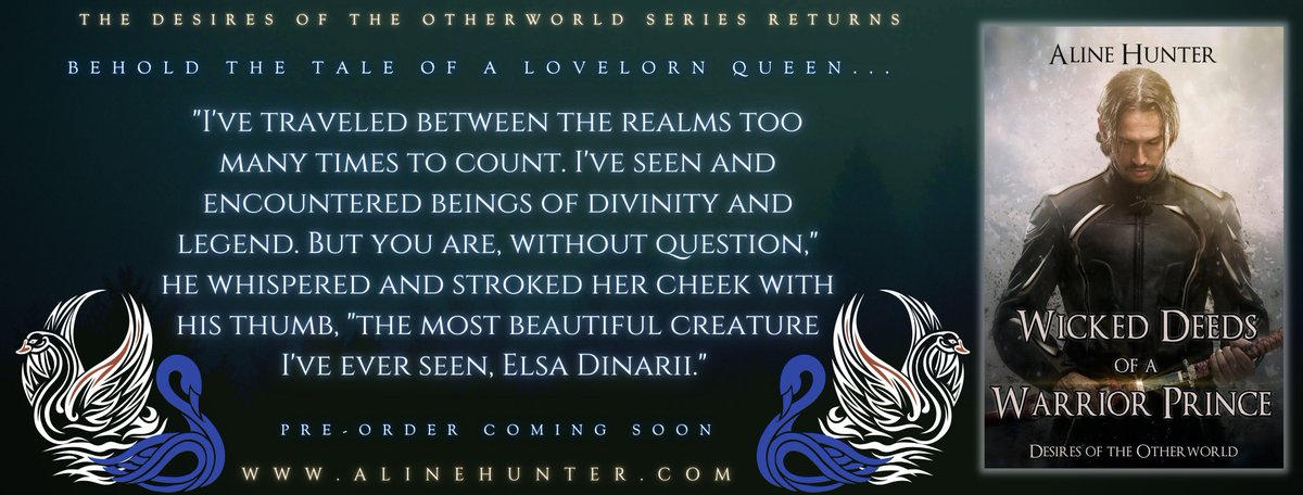 AlineHunter's tweet photo. Wicked Deeds of a Warrior Prince is now available for pre-order (12-24-2021): 
Amazon: https://t.co/qMStvVRipj 
All Vendors: https://t.co/VcdZ4GPBZ1 https://t.co/ITPFIRpdGi