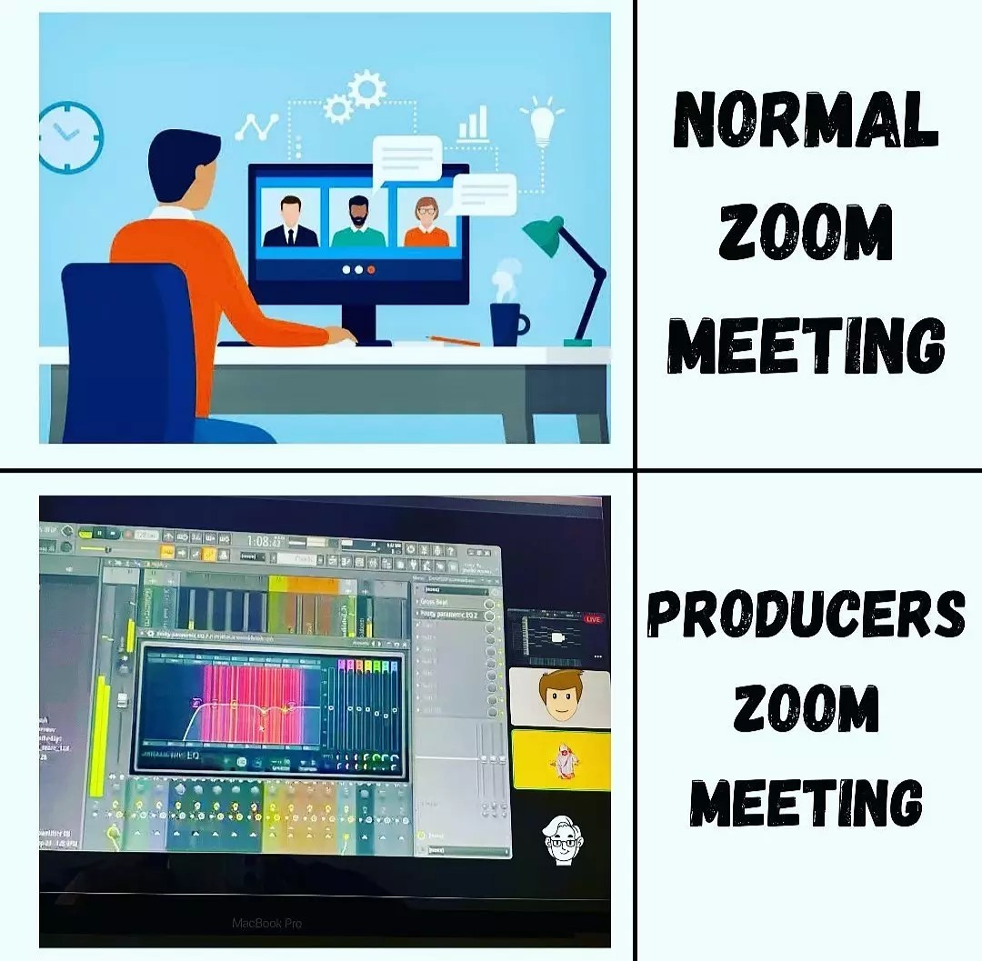The Only likable Zoom meeting.😂
.
.
.
#hustlemanbeats #HmanBeats #Typebeat #beatstars #instrumental #beats #quote #motivationalquote #boombap #soulfulhiphop #beatmaker #beatmaking #makingbeats #beatsforsale #musicstudio #Needbeats #boombaphiphop