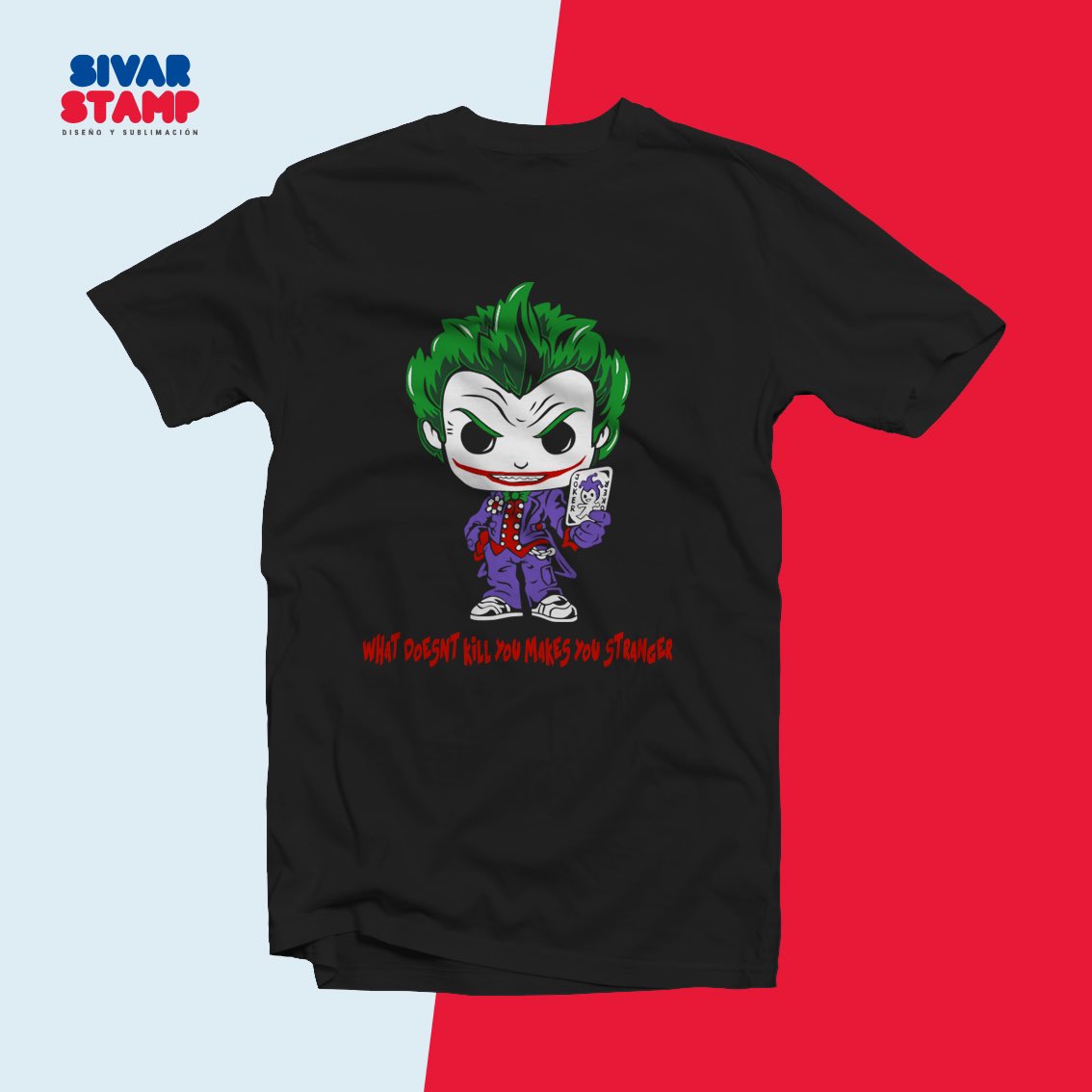 JayanDice's tweet photo. #thejocker no se podía quedar atrás este #halloween y en #sivar_stamp  también le damos la bienvenida… Aprovecha y pide tu camisa con nosotros  #hechoensivar #artsv #trickortreat #camisathejocker #personajesdeterror #camisadeterror #thejockertshirt #camisapersonalizada https://t.co/WkWvIqsLeW