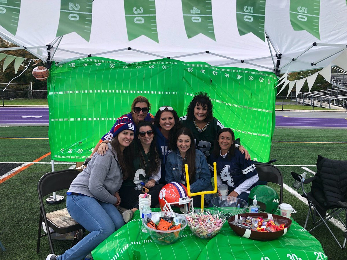 SEPTA Tent or Treat! Football fun at the speech dept. tent today 🏈💚