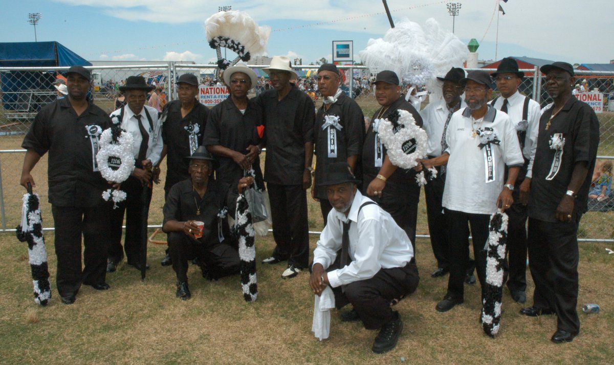 wwoz_neworleans's tweet photo. Just because you're wearing a mask doesn't mean you can't shake your ass! Join our #JazzFestingInPlace second line this afternoon as we broadcast a 2006 set from @RebirthBB around 2:30pm CT. https://t.co/l594yITZH9