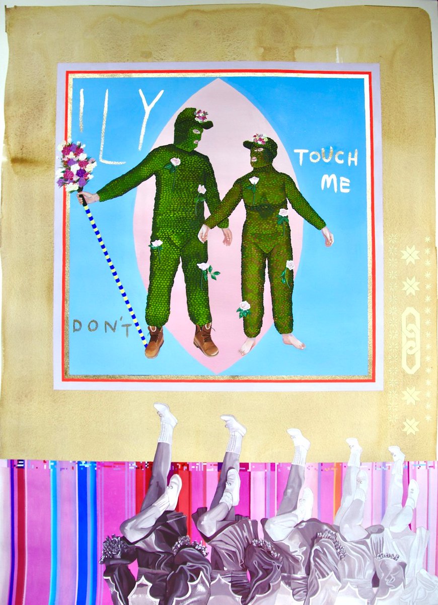 axisweb's tweet photo. This week's #ArtHighlights includes ILY don't touch me by our very own @research_artist @axisweb #Axisdirectory See more here: https://t.co/ylgoo5zJru https://t.co/kWUduGcLvU