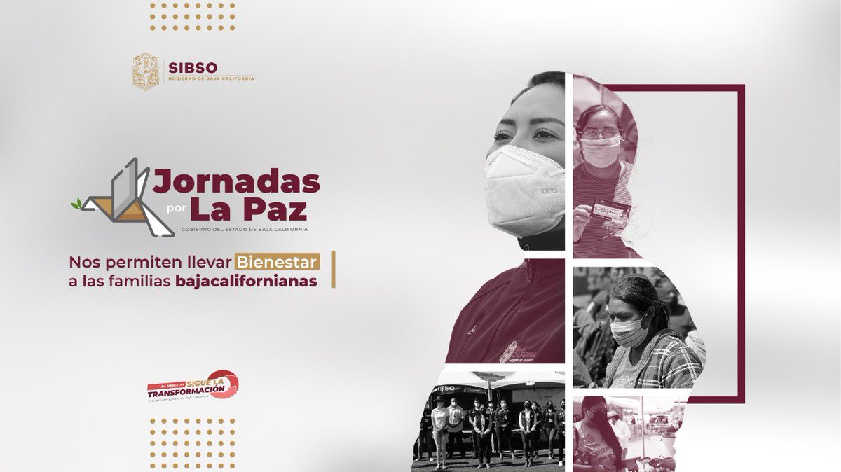 #JornadasPorLaPaz nos permiten acercarnos a tu comunidad, conocer sus necesidades y fomentar un cambio a favor de las colonias que visitamos. Como un impulsor de #Bienestar, la SIBSO siempre está presente en estas jornadas.

#SigueLaTransformación