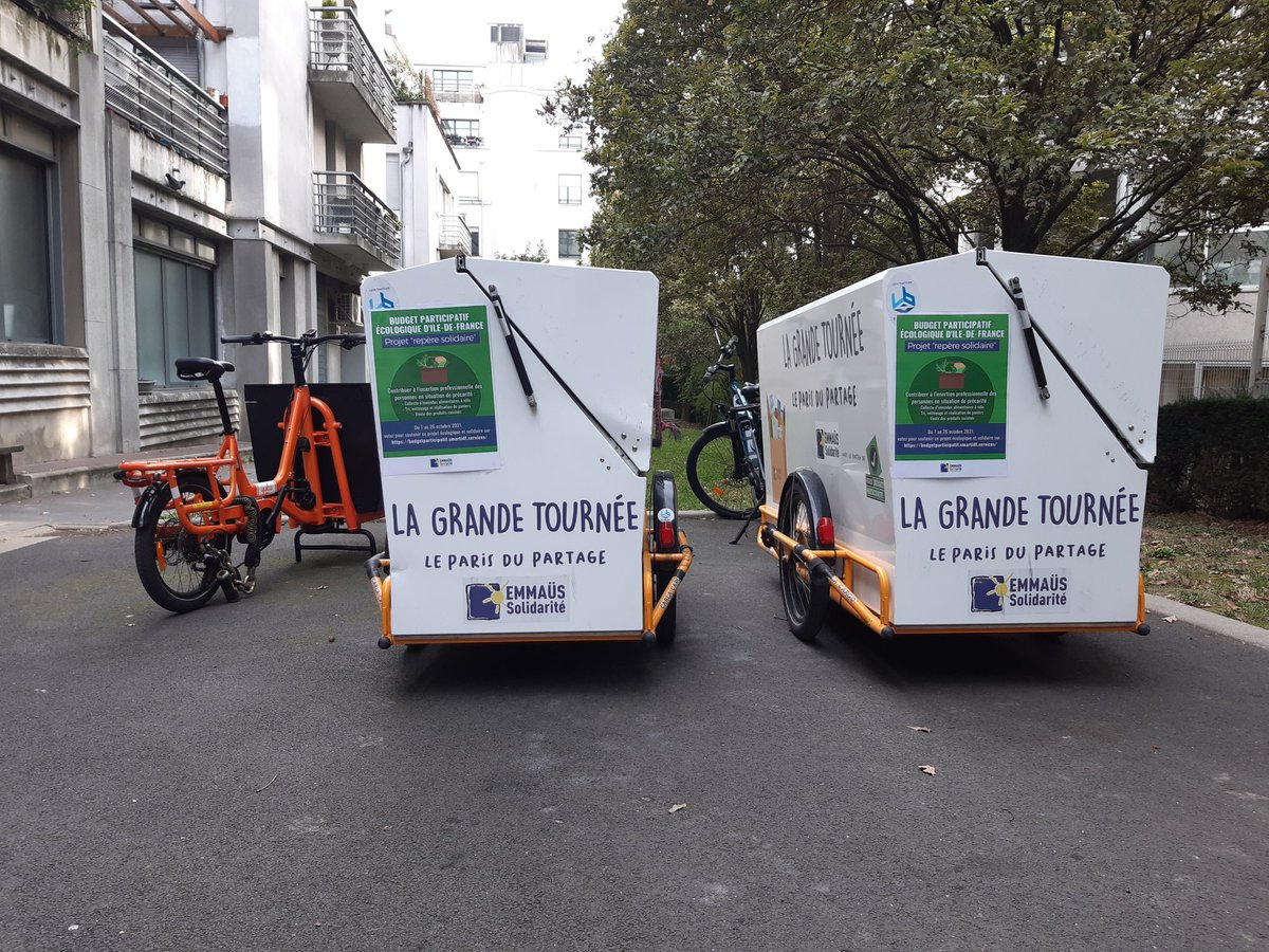 JBBombek's tweet photo. Actuellement  on teste le #supercargo de chez @YubaBicycles sur #lagrandetournée de chez @EMMAUSolidarite et nous sommes fans. Merci @CyclezFr 😉 https://t.co/cixUh3sLqO