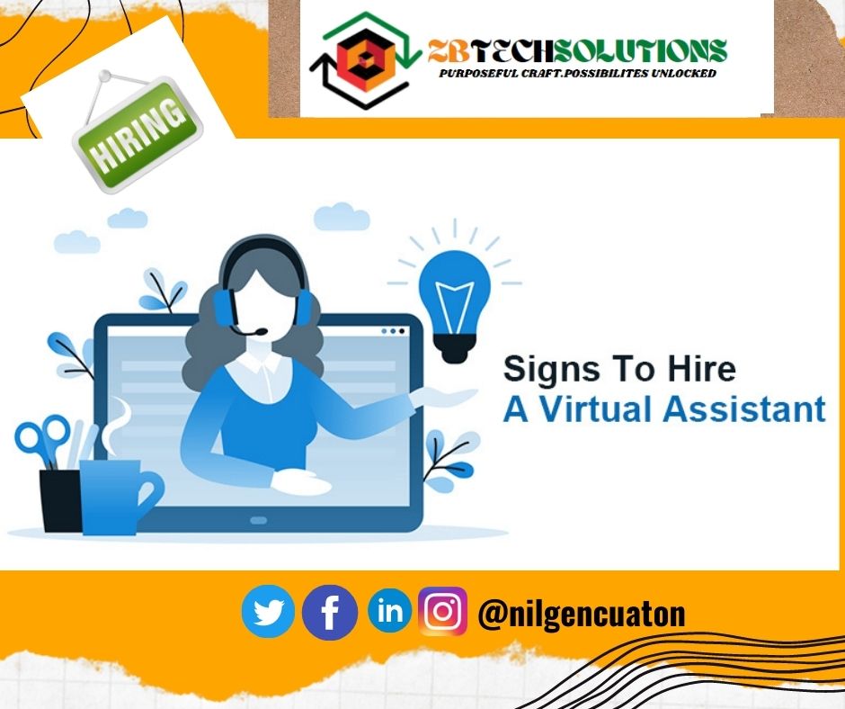 CuatonNilgen's tweet photo. W H A T A R E Y O U W A I T I N G F O R?
👉HIRE ME!!!🙍‍😱😍💪😄🙍‍♀️💻
👉BOOK AN APPOINTMENT NOW!
👉@nilgencuaton@gmail.com
#ZBTECHSOLUTIONS 
#ZBTECHSOLUTIONVIRTUALASSISTANT #ZBTECHSOLUTIONONLINEJOB
👍For more info and updates please like and follow our FBPage, IG, LinkedIn and 🌐 https://t.co/0TaEo7scK6