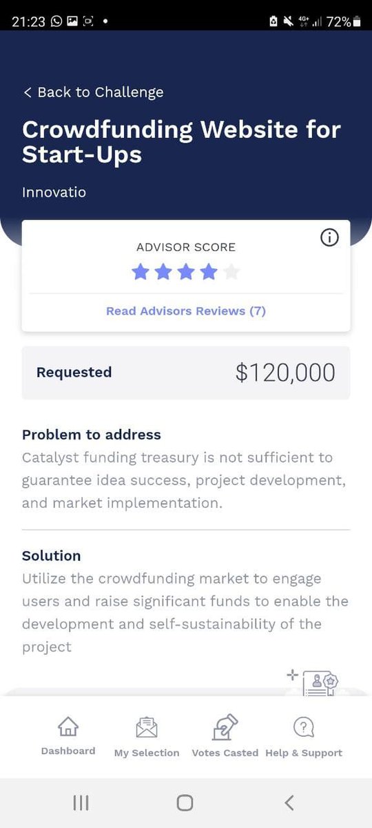 innovatio_space's tweet image. Our #Crowdfunding Proposal got a 4.24 Rating in the Challenge #DeveloperEcosystem. This 120k requested 
will allow to finish the development of the MVP to validate the platform, allowing DApps to run its own Crowdfunding and AirDrops campaigns.