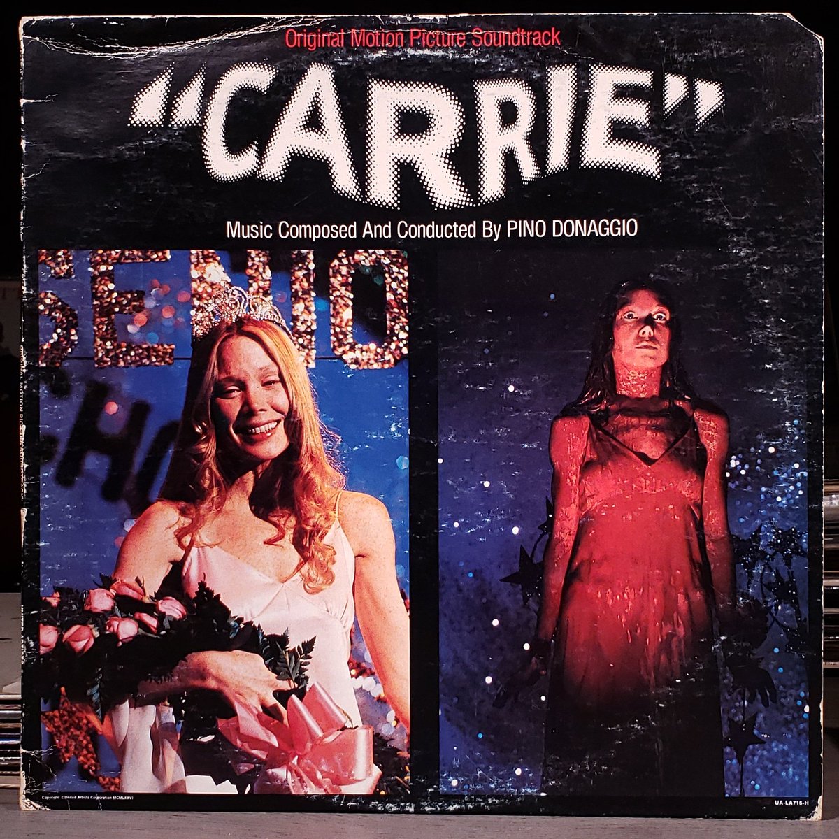 spincoffeevinyl's tweet photo. Pino Donaggio – Carrie
Soundtrack, 1976
Unknown Designer 
.
.
.
#soundtracksunday #vinyloftheday #albumoftheday #vinylrecords #records #horrormovie #halloweenvinyl https://t.co/VbqcL0XWOo