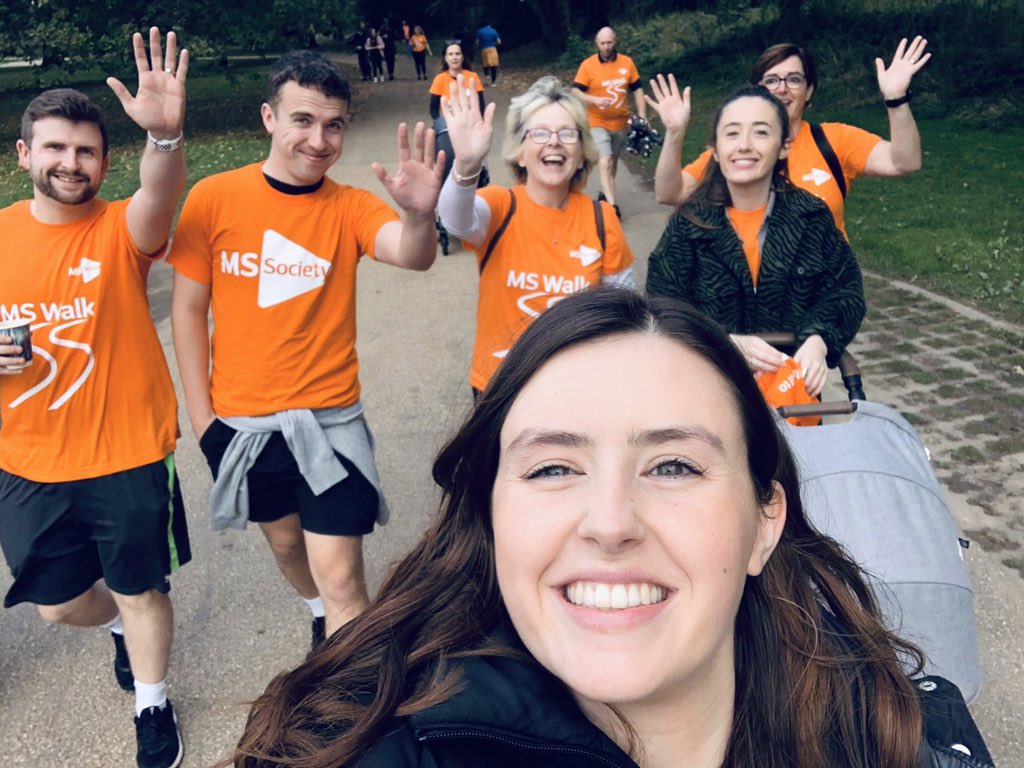 Mered_Derby's tweet photo. Taith Gerdded MS🧡                           #MSWalk https://t.co/fwyrxnEY3Y