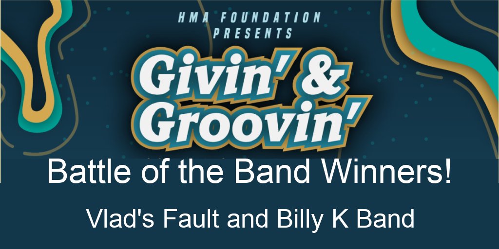 Congratulations to Vlad's Fault and Billy K Band! These two bands will get to play the Main Stage at AdaFest 2022! Best of all, our bands raised over $2000 for Givin' &amp; Groovin'.
