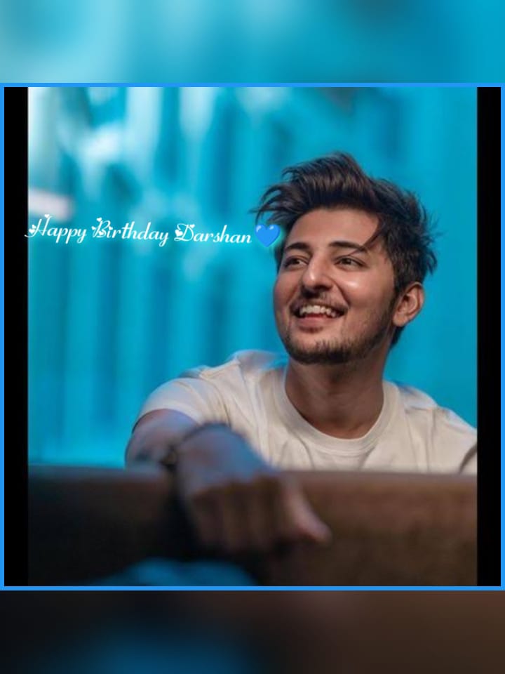 SONAMPATIL8's tweet photo. Happy birthday Darshan 💙🎂🍰. God bless you 😊❤ .Sending you lots of love, happiness, positive vibes and best wishes 💕on ur way on ur birthday!! 💕❤💙 Keep smiling always ❤😊😘. Enjoy your  special day😍😘😉😇💙❤!!! Waiting for #DuniyaChhorDoon Video song ❤ https://t.co/3GciP0jntX