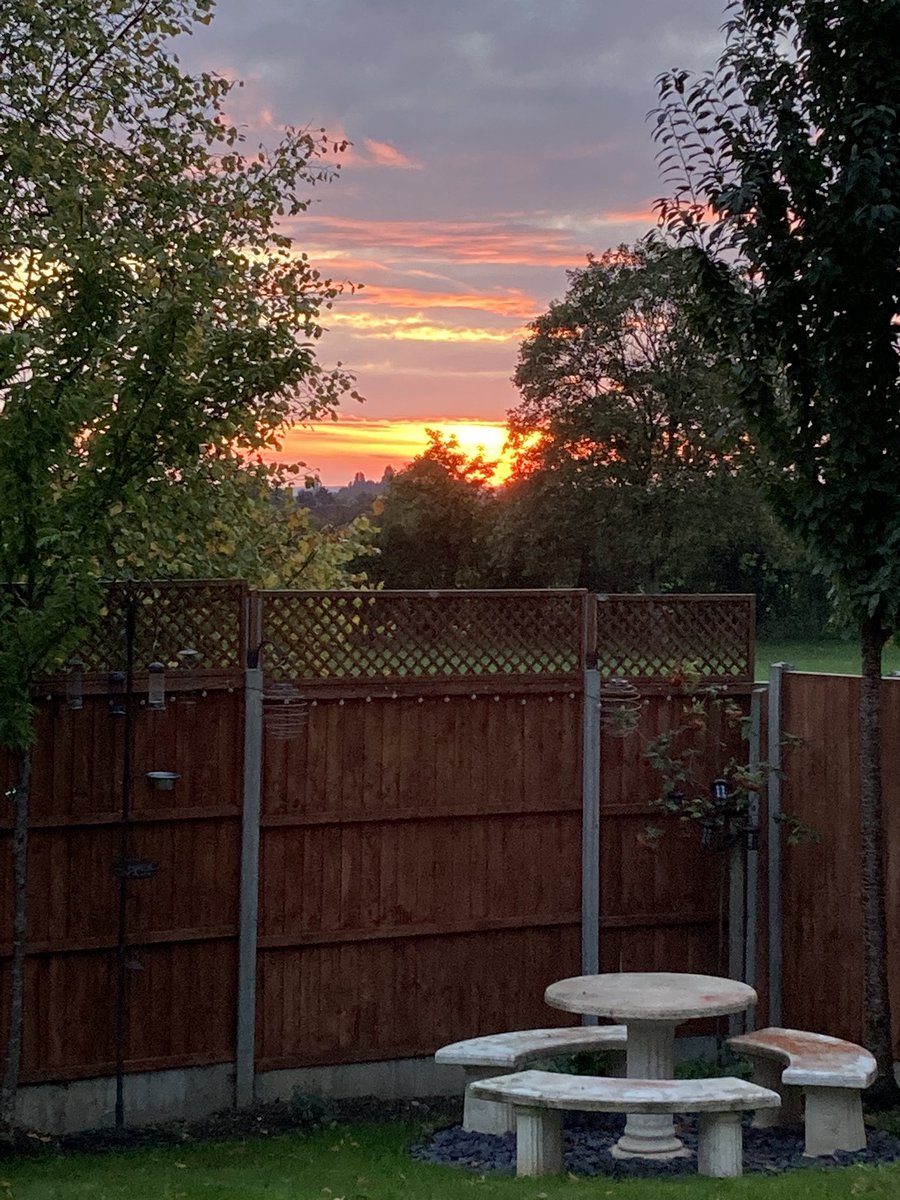 SamHayto's tweet photo. Autumnal sunsets 🍂 🍁☀️😊 https://t.co/oOtuEsztjn