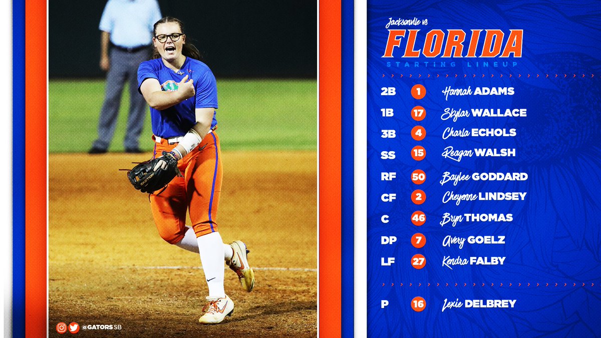 GatorsSB's tweet photo. More fall exhibition action on the way from Katie Seashole Pressly Stadium as we are getting ready for our second five innings of action! #GoGators https://t.co/2uO7y6uAM8
