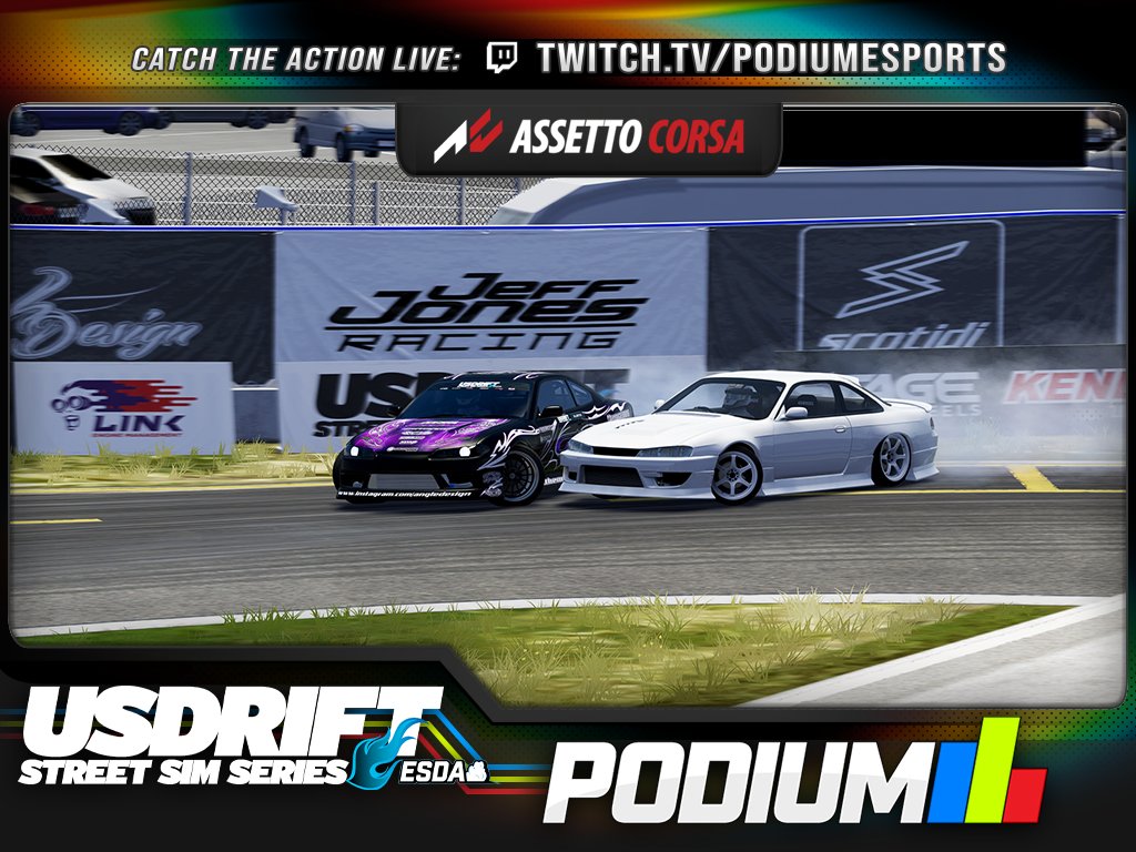 Podium Sports (@podiumesports) on Twitter photo Zalewski and Faisca have a very close battle for the <a href="/linkecu/">Link ECU</a> bracket! Zalewski takes the bracket group here at <a href="/EtownRaceway/">Raceway Park</a> We're taking a short break so stayed tuned! Catch us over at: twitch.tv/podiumesports <a href="/usdrift/">U.S.D R I F T</a> <a href="/Official_ESDA/">Esports Drift Association LLC</a> Zalewski and Faisca have a very close battle for the <a href="/linkecu/">Link ECU</a> bracket! Zalewski takes the bracket group here at <a href="/EtownRaceway/">Raceway Park</a> We're taking a short break so stayed tuned! Catch us over at: twitch.tv/podiumesports <a href="/usdrift/">U.S.D R I F T</a> <a href="/Official_ESDA/">Esports Drift Association LLC</a>