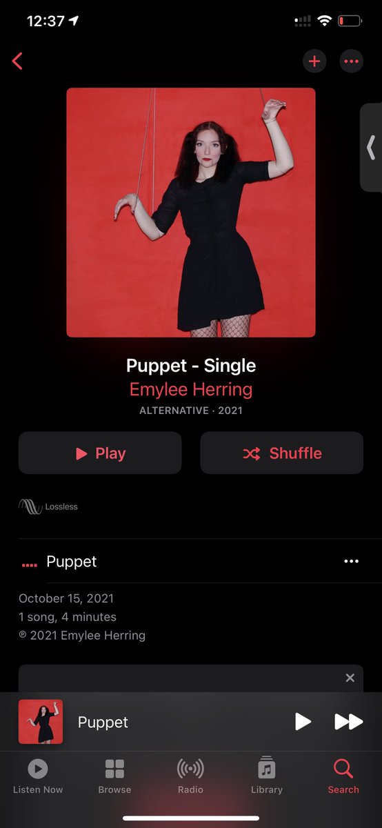 _emyleeherring's tweet photo. Hi Twitter! I don’t really get on here much BUT I just released my debut single “Puppet” on all streaming platforms this past Friday!! Please check it out, the song means so much to me and I’m excited to share it!!❤️ 
(link to my website with other streaming links is in my bio) https://t.co/zcT3LpIDyf