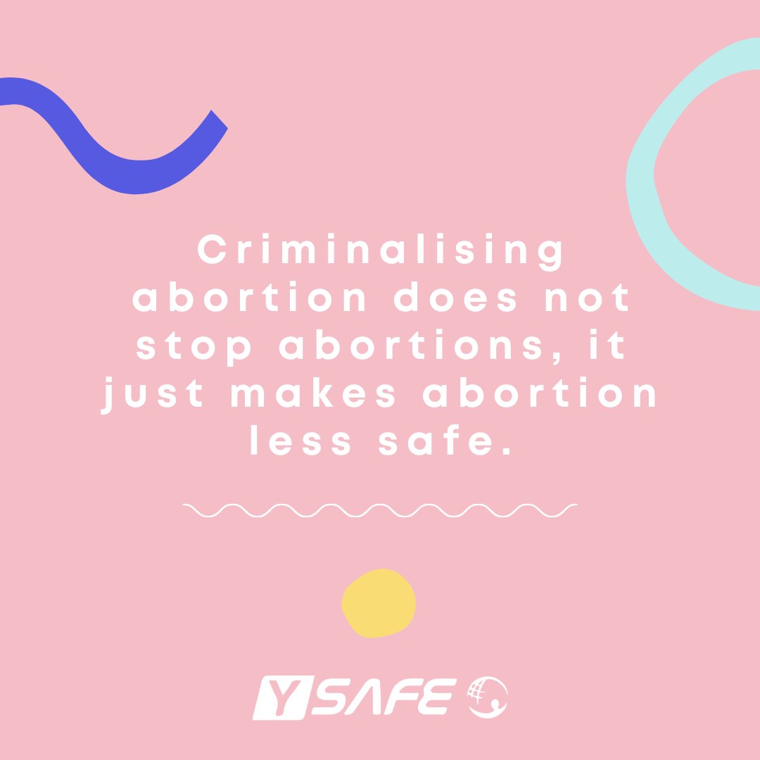 ❗ Preventing women and girls from accessing an abortion does not mean they stop needing one. That’s why attempts to ban or restrict abortions do nothing to reduce the number of abortions, it only forces people to seek out unsafe abortions. ❗

Source: Amnesty International