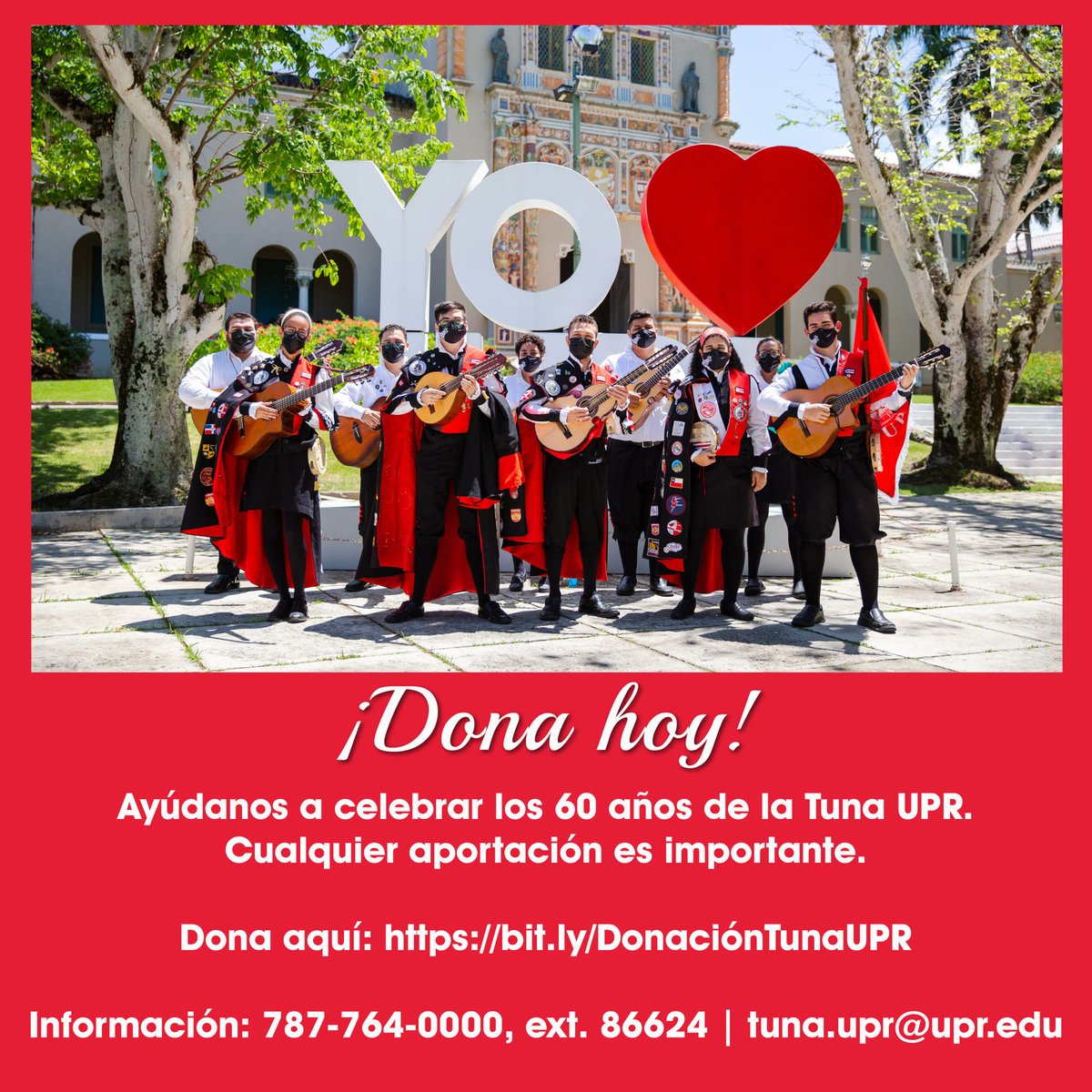 iupialdia's tweet photo. 🐔🪕 ¡Dona HOY! 🪕🐔
La @TunaUprrp celebra sus 60 años y cualquier aportación es bienvenida. ❤️
Dona aquí 👉 https://t.co/W7RJvkzvUA
#UPR #IUPI #UPRRP #gallito #jerezana #TunaUPR #60 https://t.co/BwRBAmXzsu