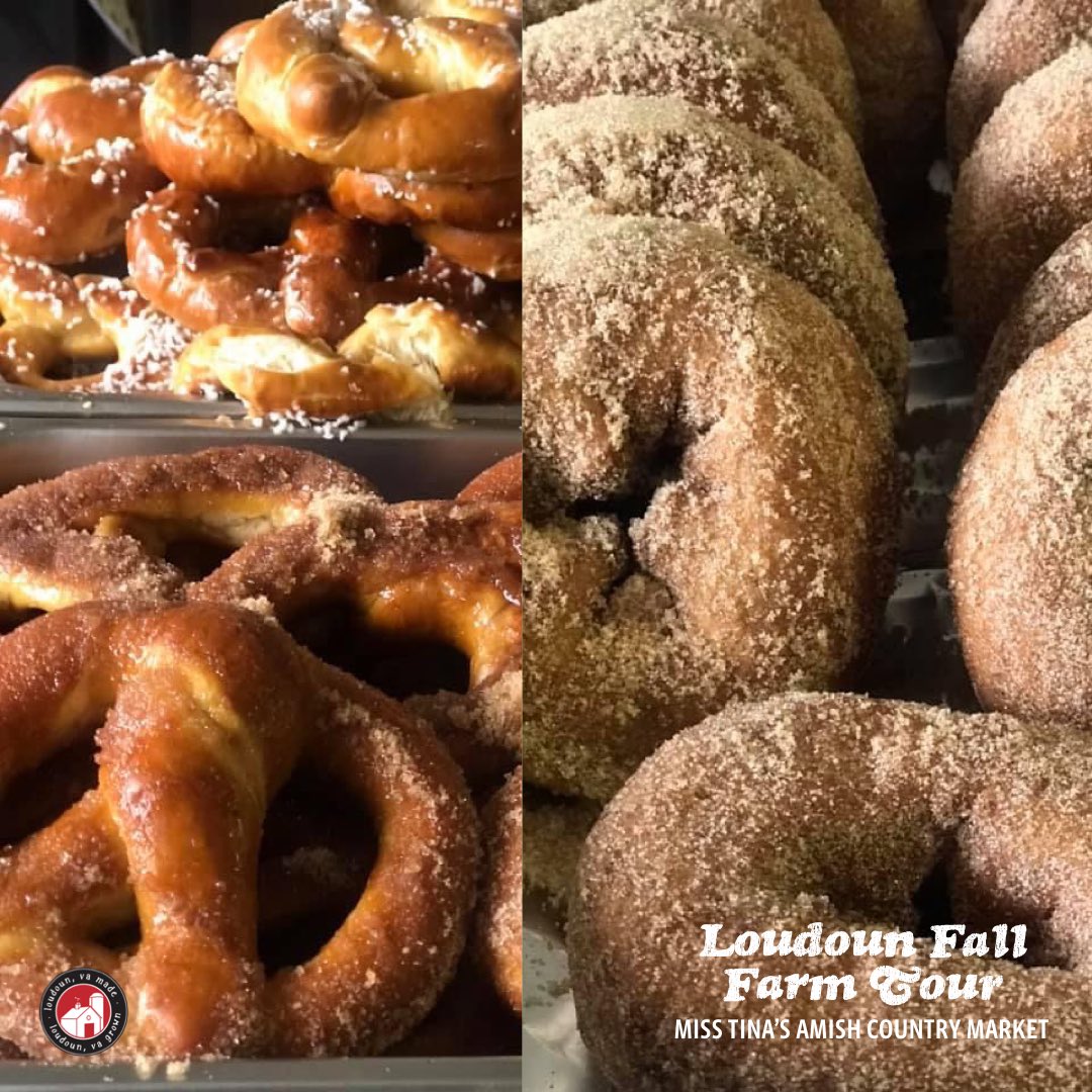 LoudounFarms's tweet photo. *Please donโt drool on your screen*
If you missed out on warm, soft pretzels and apple cider donuts at Miss Tinaโs Amish Country Market this weekend, fear not: you can always order online or swing by the market in #HamiltonVa Wednesdays-Saturdays to get a taste. ๐ฅจ๐๐ฉ https://t.co/q3FF6OkgcH