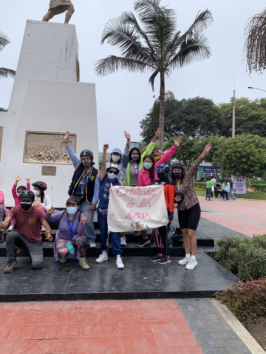 Así se vivió la Cicleteada de las niñas 👧🏾💜🚲🙏🏾
Gracias a todos los que con mucho cariño formaron parte de este hermoso evento y especia a mis compañera ACTIVISTAS 💜💪🏾