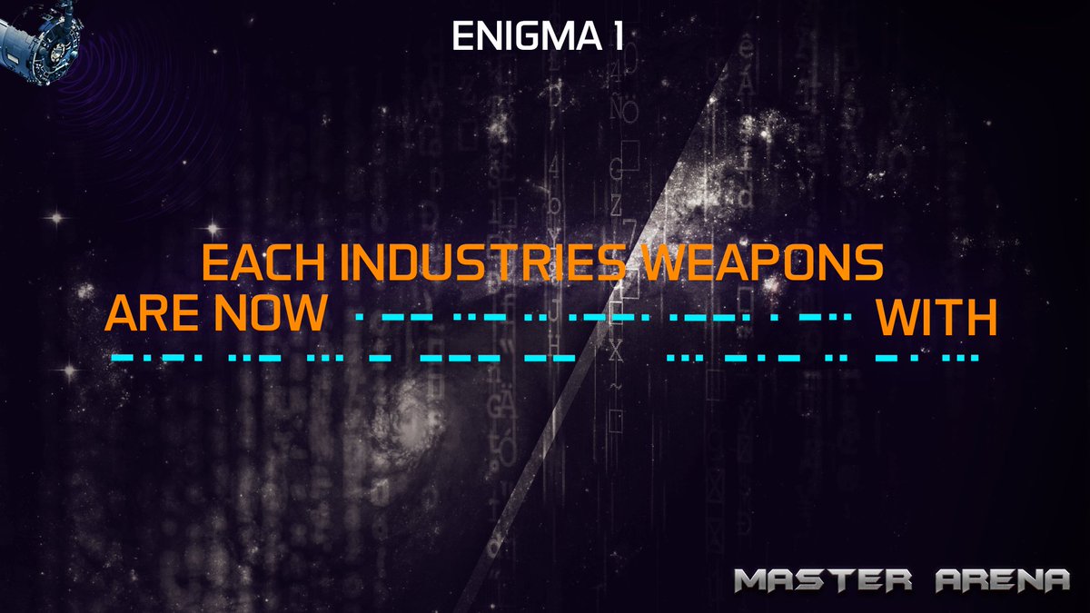 MasterArena's tweet photo. 📡 📡 We received a message from Mars. Language is unknown. Our team is working on the translation. It might be important
Can you help us decrypt it ? ( only answers on discord are validated )
#UnrealEngine #IndieGame #IndieDev #MasterArena https://t.co/TBaOyPj6PJ