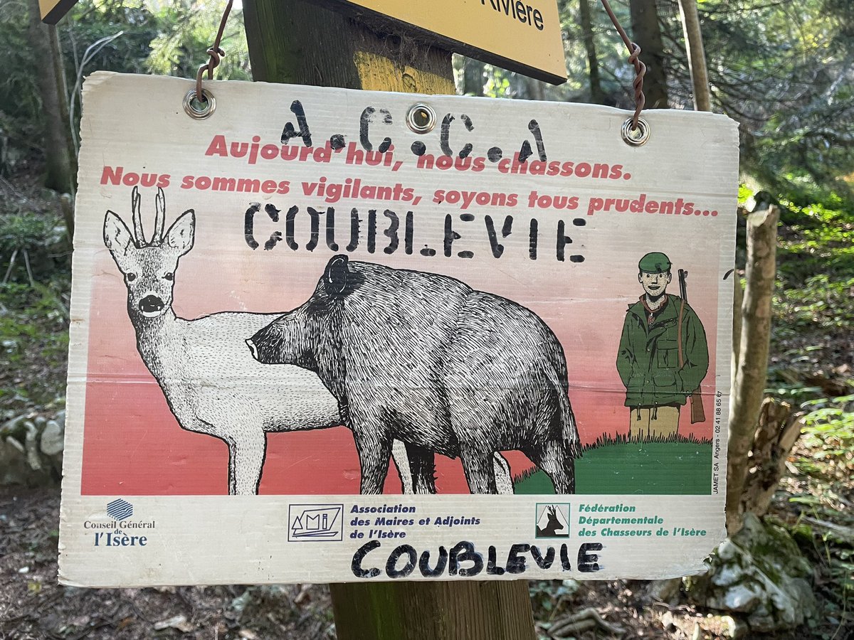 julienflorian1's tweet image. Dimanche matin, lieu de passage de familles, les #chasseurs font une battue : #chiens #fusils, mais il faut que NOUS soyons prudents. WTF ! Ce sont eux qui ont les fusils ! #ACCA #coublevie #chasse