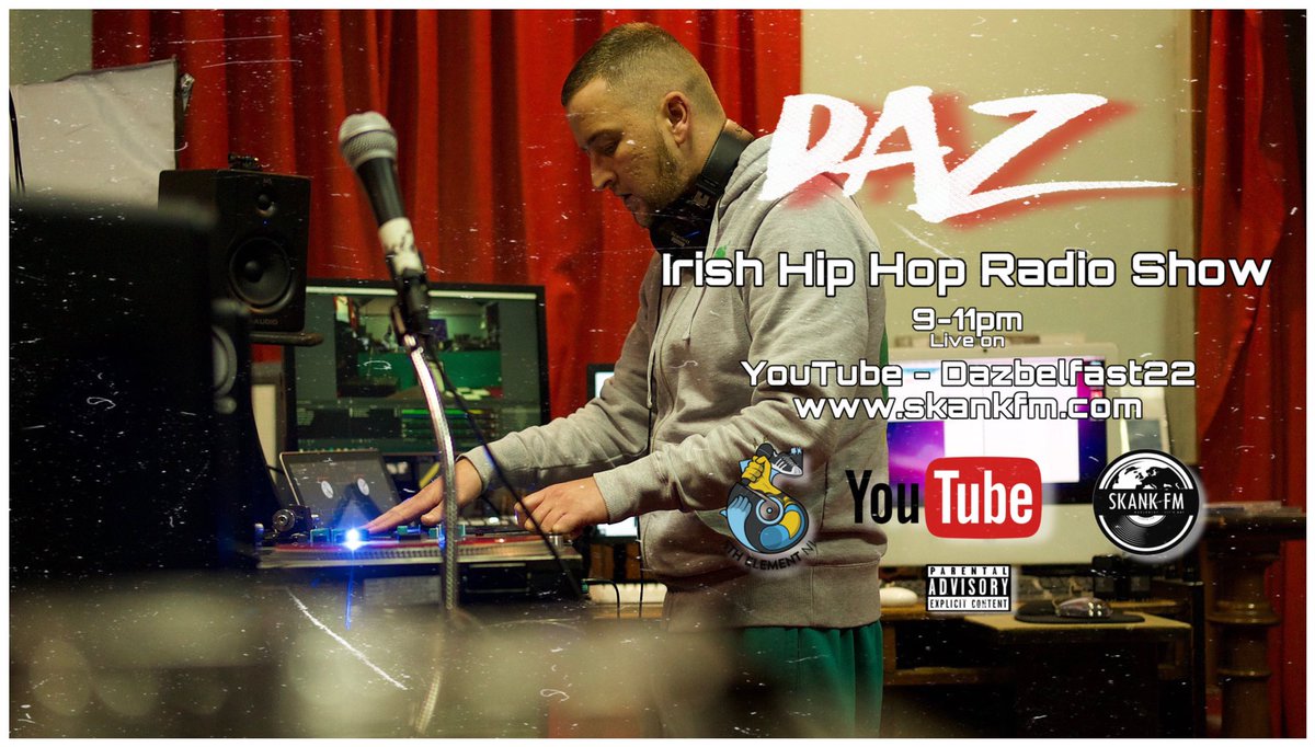 Live now on YouTube channel Dazbelfast22 &amp; skankfm.com
