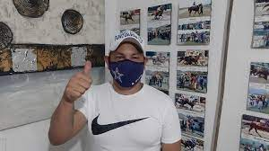 ElBuhoHipico's tweet photo. #17Oct "Otra para @CaprilesRobert con #SunClassic Felicitaciones a su entrenador @RafaelAlemanJr felicitaciones a todas sus conexiones". #Hipismo #LaRinconada #clubhipicoxtves @OficialINH @OficialHinava #17Octubre https://t.co/gWcc4CdYJQ
