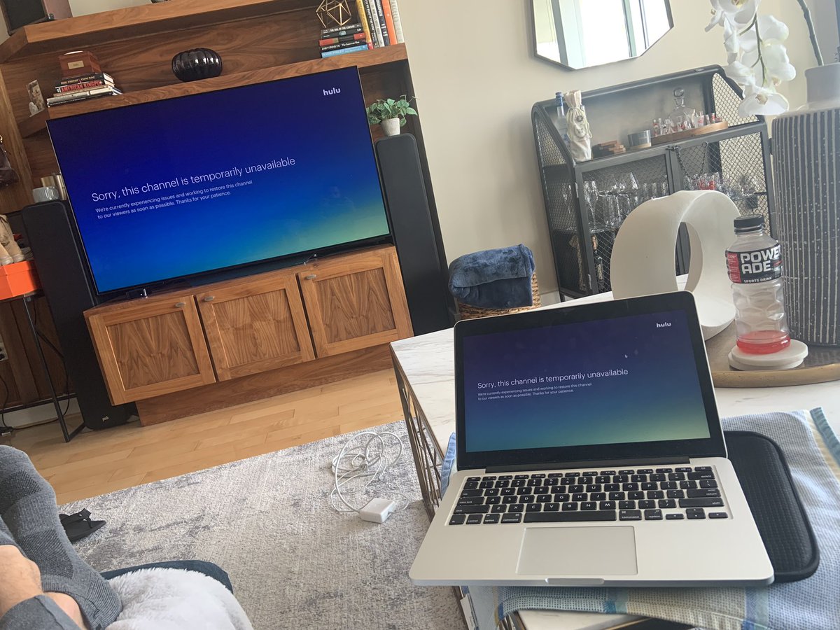 jfive502's tweet image. Hulu be better than this!