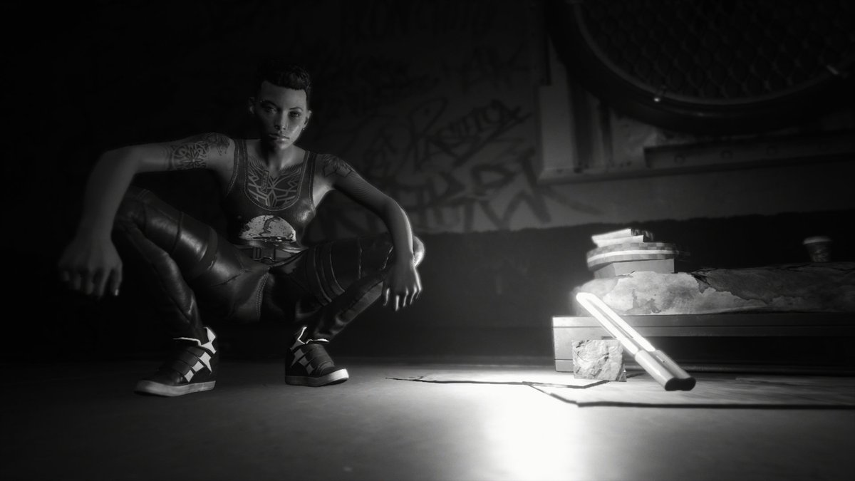 OnlySharkyyy's tweet photo. Cyberpunk 2077 // Black and white.
#PS4Shares #Cyberpunk2077 https://t.co/j2o20g6OI1