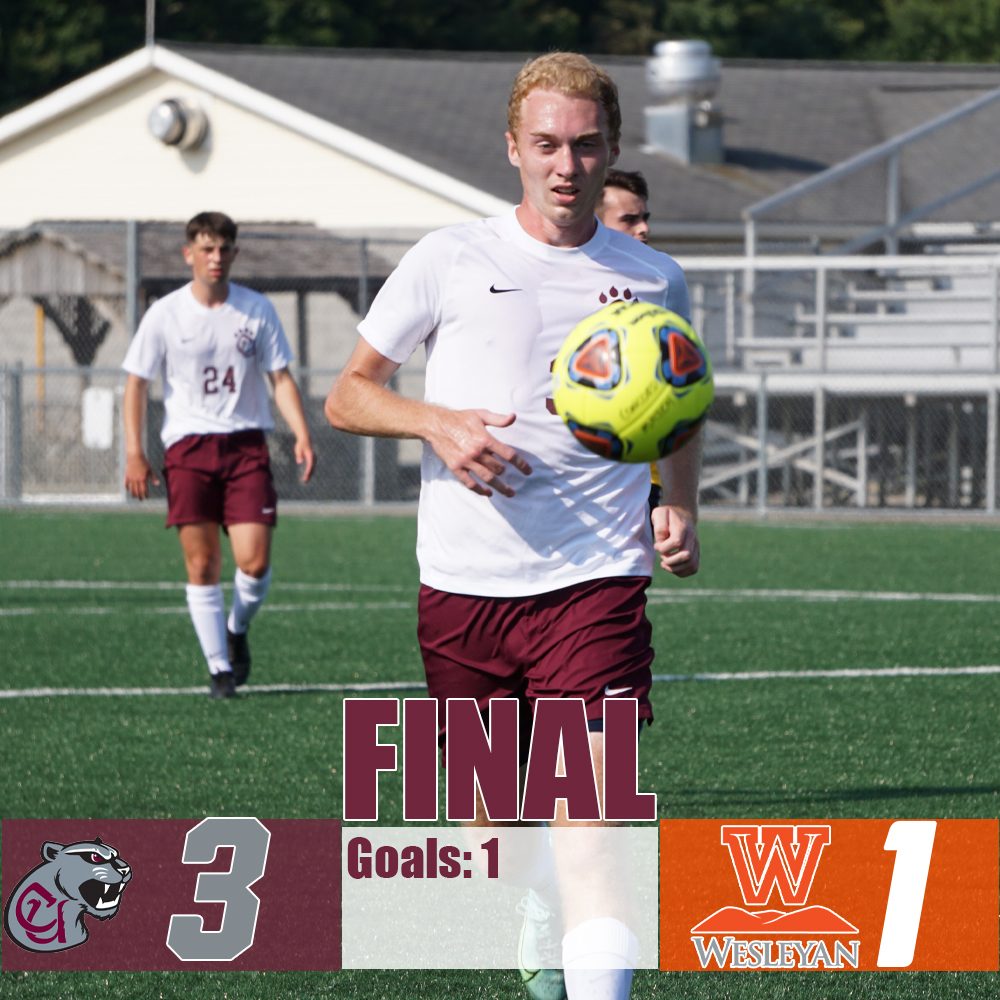 cumountainlions's tweet photo. Michael Shelor's team-best third goal of the season helps propel @soccerCUmens to a road victory over West Virginia Wesleyan https://t.co/SLHl96vjNK