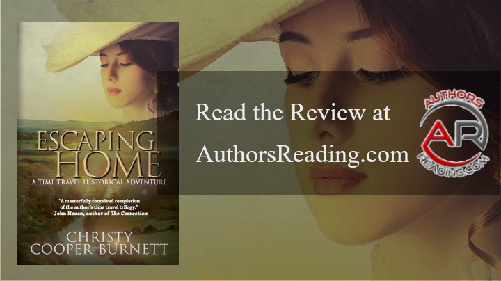 Christy Cooper-Burnett's, Escaping Home, published by Black Rose Writing, is available in paperback and digital. Read the review at authorsreading.com/book-reviews/c…  #MustRead #book #bookreview #ebooks #bookmarket