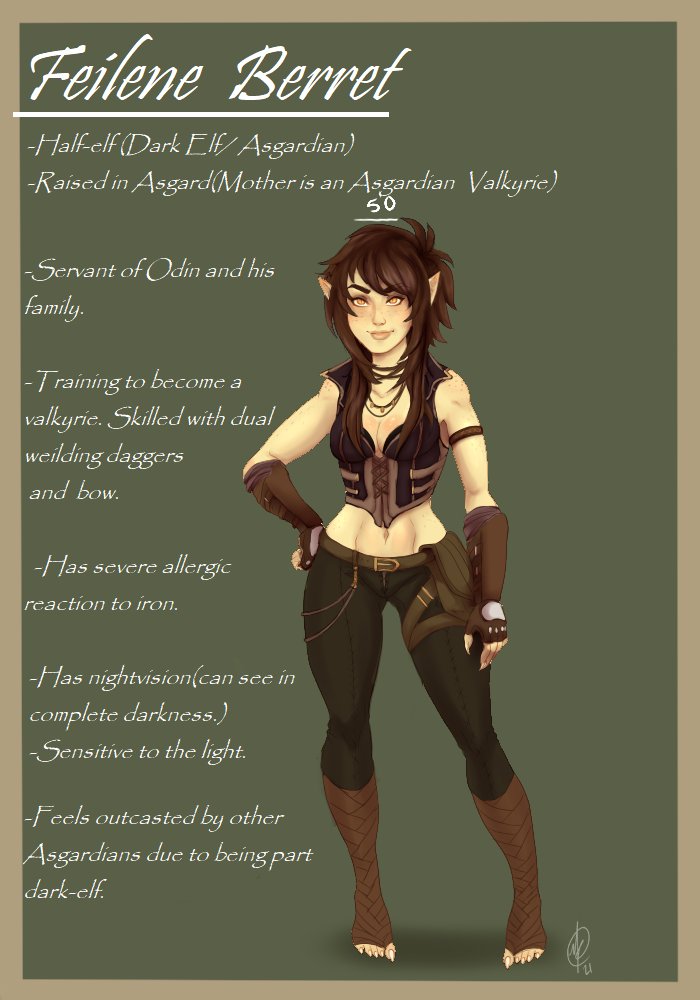 KKawaiian's tweet photo. Made an Avengers/Loki oc.
She grows up alongside Thor and Loki; becoming friends with the two. #asgardianoc #loki #lokioc #Avengers #avengersoc #marvel #marveloc #comic #marvelcomics https://t.co/hk8D5VIpnJ