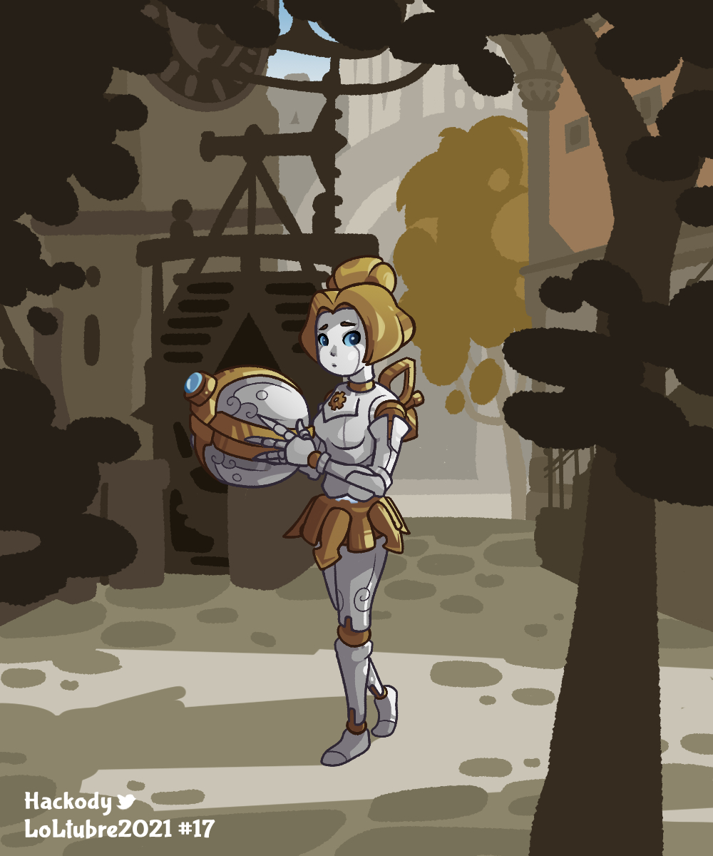 Hackody's tweet image. #LoLtubre2021 Día 17: Personaje favorito de Piltover. Orianna.