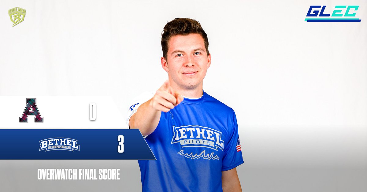 BUPilotsEsports's tweet photo. Pilots score 3-0 over Alma College, continuing their @GLEC_gg win streak of 5-0. Overwatch sits in first place in Great Lakes Esports Conference. #GetUsedtoDifferent https://t.co/wDqztEGqkq