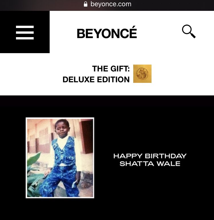 Beyonce Wishes, Shatta Wale, Eminem, and others, a happy birthday.
There is level to this Shït 