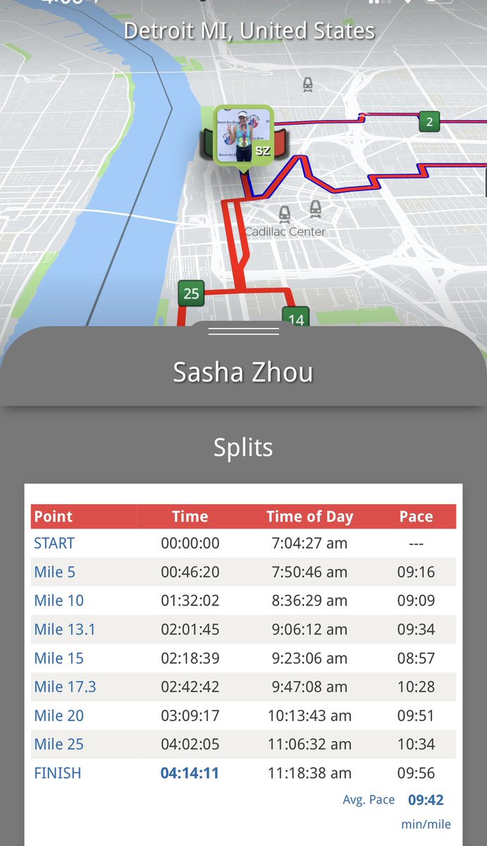 sashazhou's tweet image. I may have seriously questioned my sanity throughout the course but I still did it! #firstmarathon
