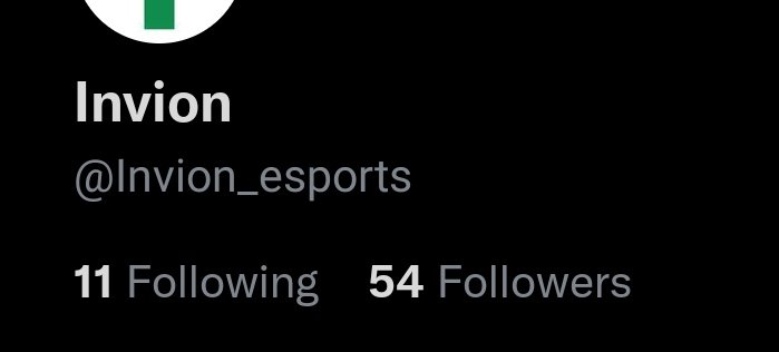 Invion_esports's tweet photo. We have a couple of space to follow some of our community, give us some reasons for us to follow you and you might get a follow from us! 😌 https://t.co/8RsggYk0tv