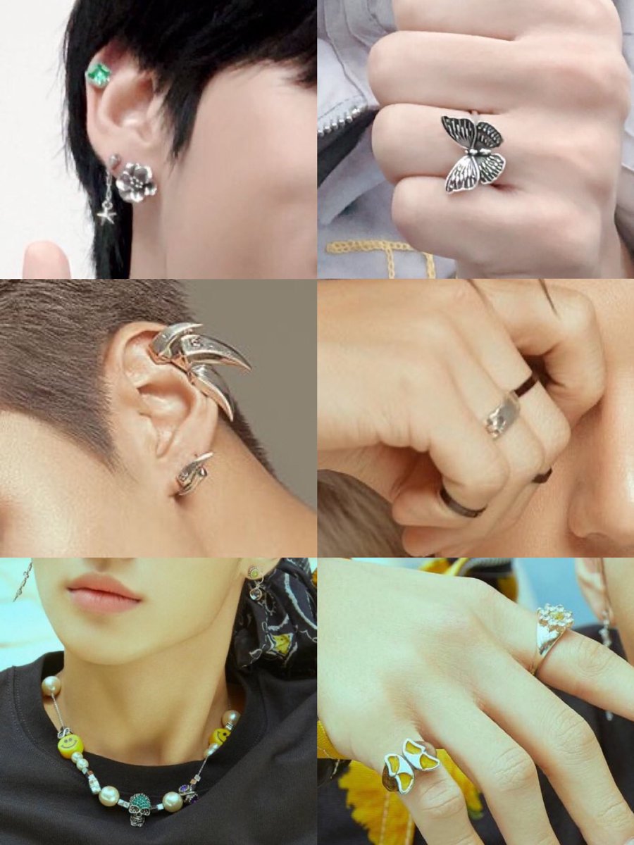 thingsjwy's tweet photo. truly love it when wooyoung wears matching accessories https://t.co/pQFudWVUAn