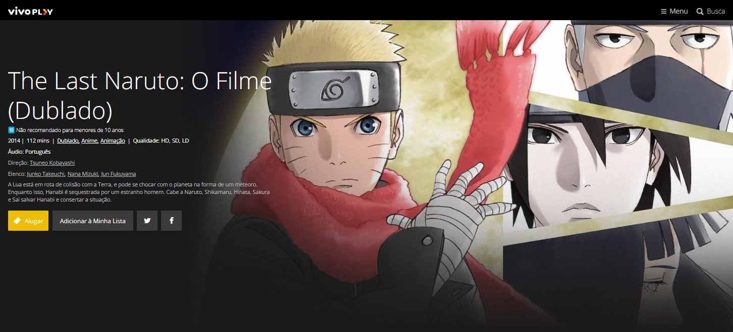 Filme Naruto completo em HD Dublado 