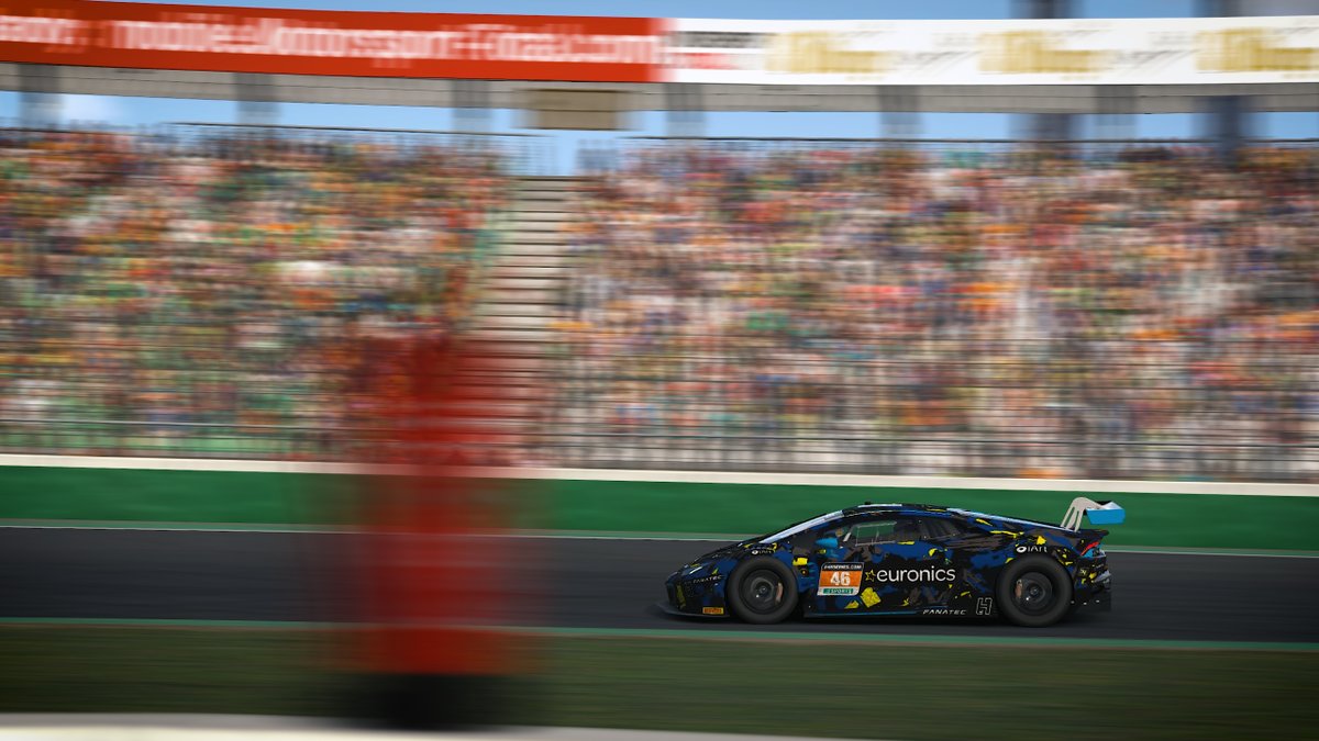 Ooofff...what a race! Being sent to the back of the grid after Q, our 2 cars went up on the board with an incredible performance finishing on P3 &amp; P5 respectively. Looking forward to Sebring (&amp; to a gas station⛽️😅) <a href="/EURONICS/">Der Elektroladen</a> <a href="/24H_ESPORTS/">24H SERIES ESPORTS</a> 

📸 <a href="/vcoesports/">VCO 🕹🏎</a> 
🟡45 - P3
🔵46 - P5
