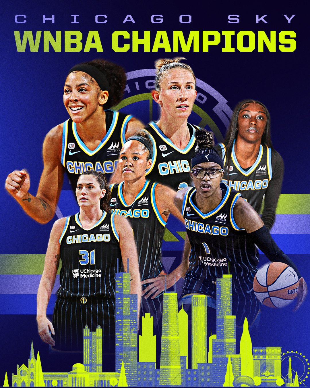 SportsCenter on Twitter "The Chicago Sky are the 2021 WNBA champions