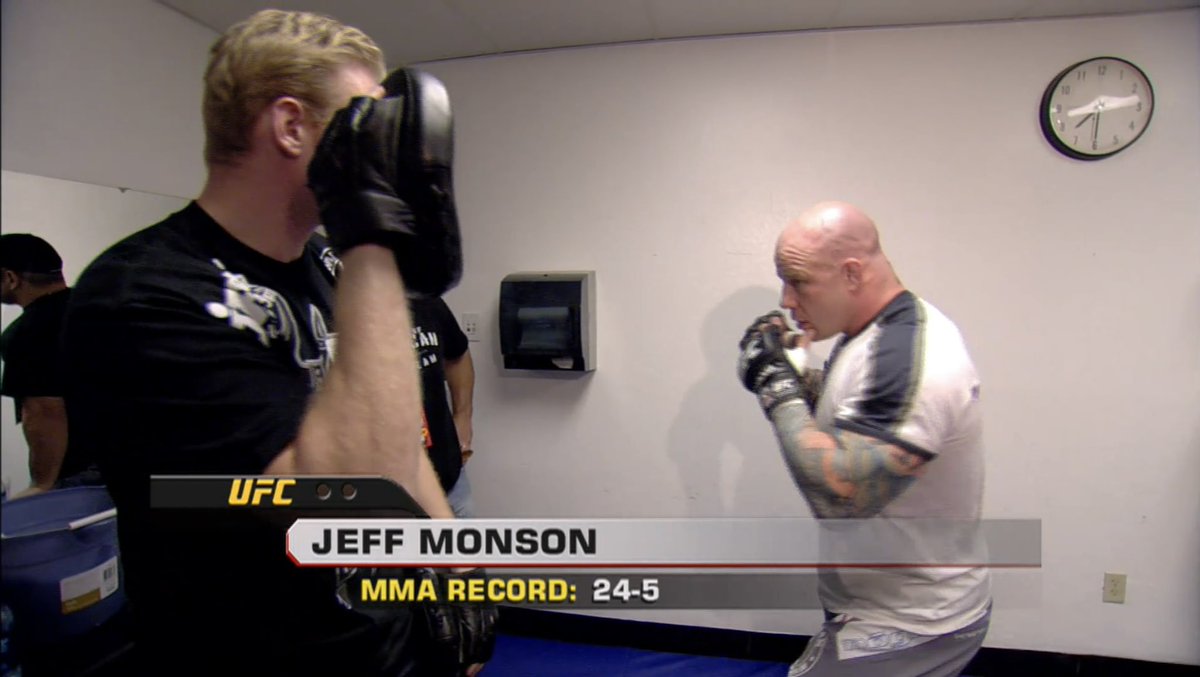 RMH_MMA's tweet photo. Josh Barnett holding pads for Jeff Monson before Monson’s title fight with Tim Sylvia. #UFC65 https://t.co/PtWKj7iAV9