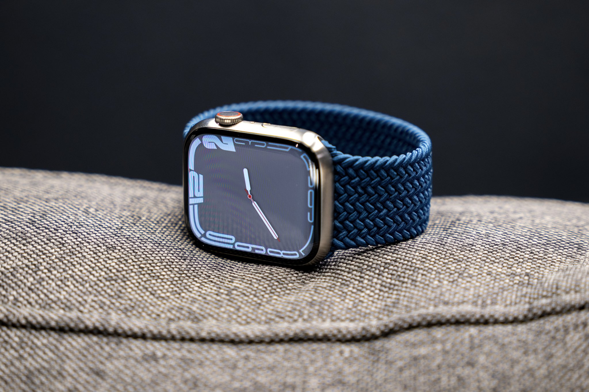 Apple blue braided solo loop sale