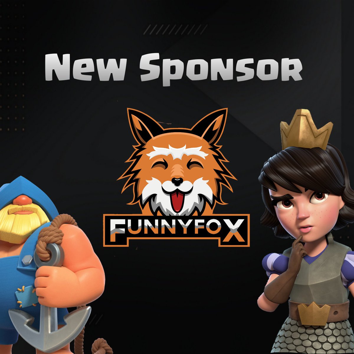 Here is a big announcement😳
<a href="/Funnyfox276/">Funnyfox</a> is our new Sponsor🔥
Leave some love ❤️
