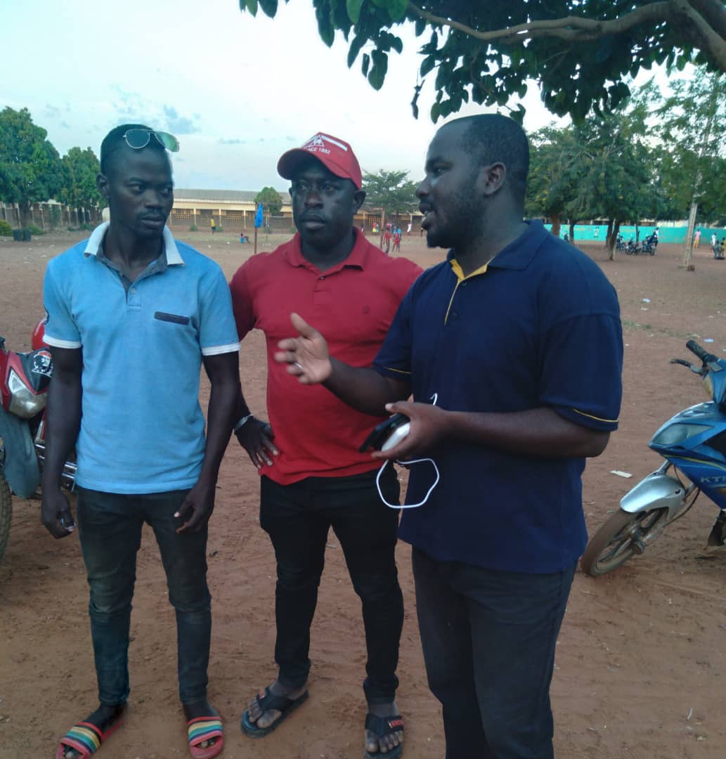 L'épreuve du terrain.
Ici c'est <a href="/FMS/">F</a> KORHOGO.

Le mot d'ordre est suivi.

<a href="/SOROKGUILLAUME/">Guillaume K. Soro</a>  <a href="/FranklinNYAMSI/">NYAMSI WA KAMERUN WA AFRIKA</a>
@