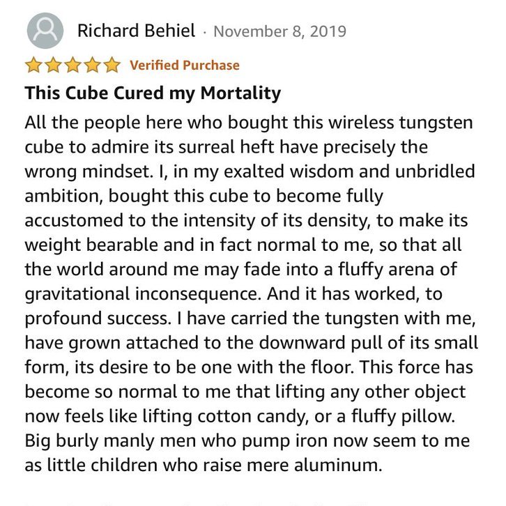 The Original Tungsten Cubes NFT (TungstenNFT) Twitter