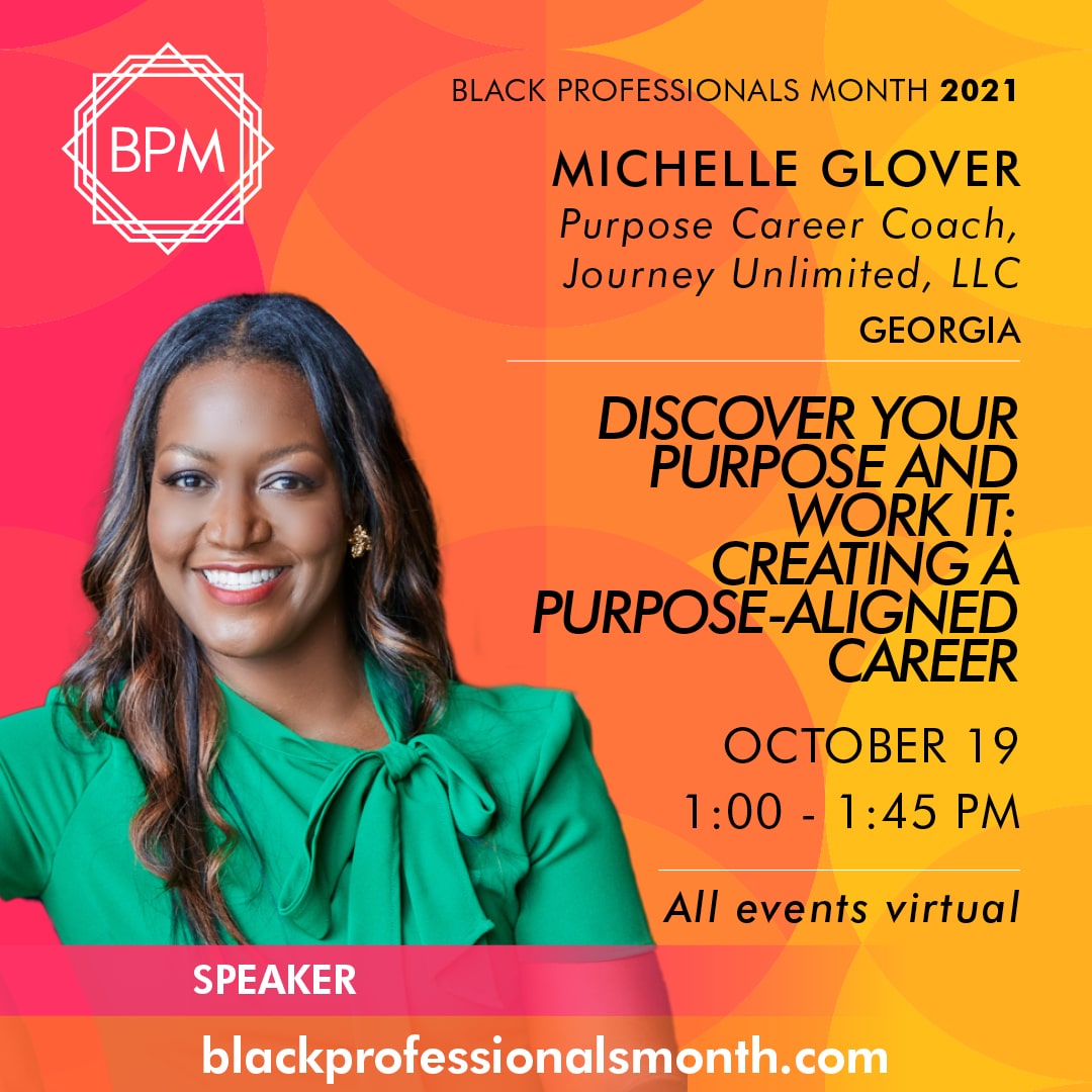 Recognized as a multi-award-winning corporate gal by a Global Fortune 100 and featured in VoyageATL’s “Inspiring Stories of Atlanta,” Ms. Glover helps star-powered professionals build the career/ life they love. Join her session here: ow.ly/nU7p50Gr9Ph
#careerdevelopment