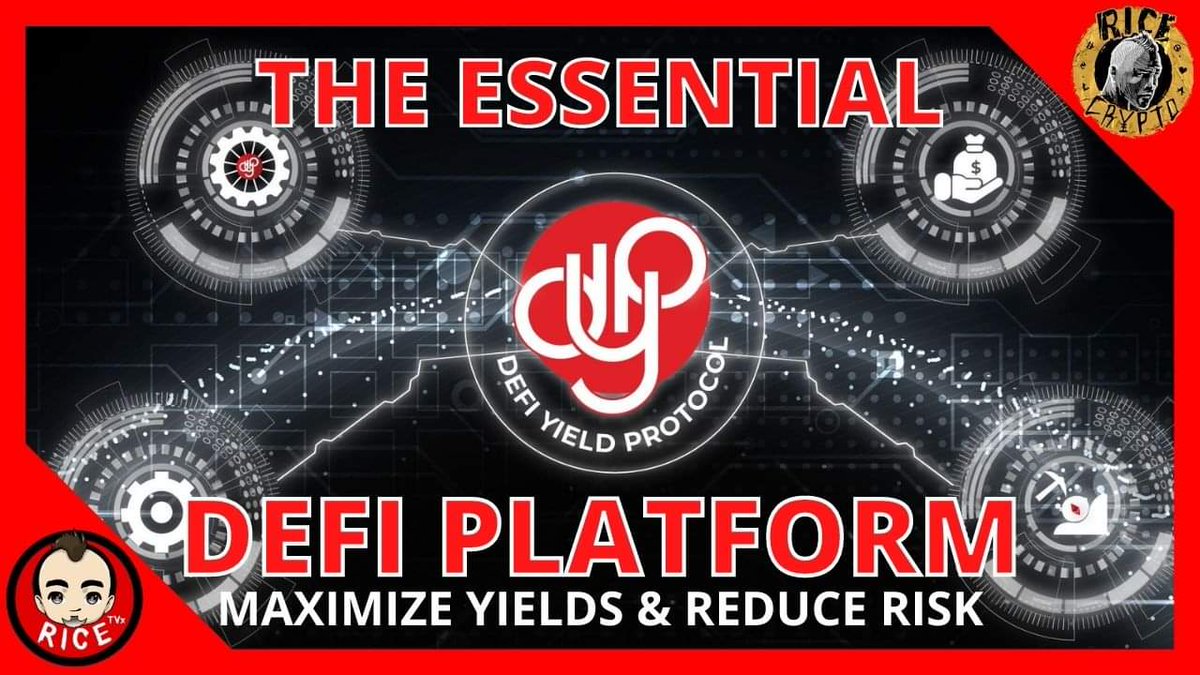 RiceTVx's tweet image. Is #DeFiYieldProtocol the essential go-to #DeFi platform? @dypfinance

You can maximize your yields &amp;amp; earnings plus reduce your risk w #DYP. Get $ETH rewards. Built on #ETH w bridges to #BSC&amp;amp; #AVAX, w #Polygon coming soon. Plus, #DYPTools &amp;amp; more.
⬇️⬇️⬇️
youtu.be/_5UgaDY7n_g